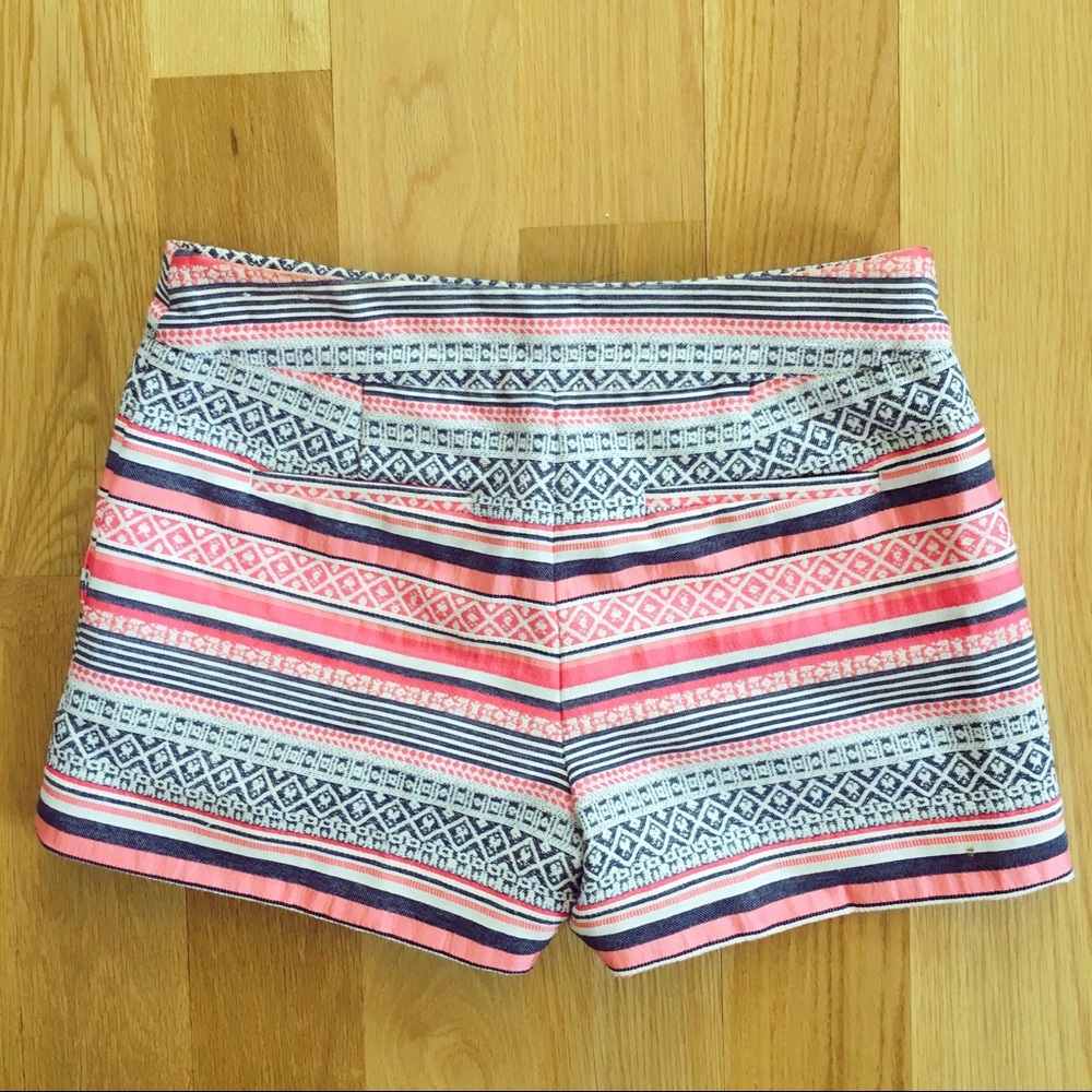 LOFT Striped Drawstring Riviera Shorts - Picture 3 of 4